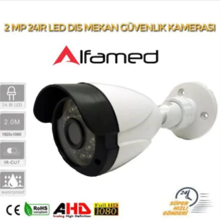 2MP 20 Nano LED Dış Mekan 1080P AHD Bullet Kamera AL-1334