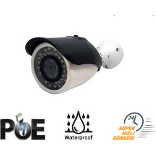 4K 5MP IP POE Bullet Kamera 8 Atom Warm LED RML-1245